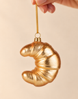 The Croissant Glass Ornament