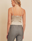 The Valeria Cowl Neck Cami