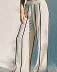 The Tara Linen Vest + Pants Set - Sold Separately