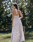 The Devin Spotted Maxi Dress