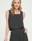 The Tessie Cropped Tank + Pant Set - Sold Separately