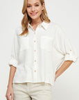 The Gillian Button Front Shirt
