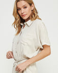 The Bryony Crop Top + Pant Set - Sold Separately
