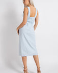 The Ingrid Striped Midi Dress