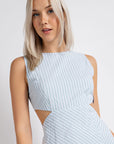 The Ingrid Striped Midi Dress