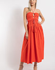 The Fairleigh Halter Midi Dress