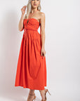 The Fairleigh Halter Midi Dress