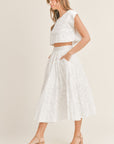 The Marseille Crop Top + Midi Skirt Set - Sold Separately