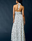 The Devin Spotted Maxi Dress