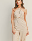 The Yvette Halter Jumpsuit