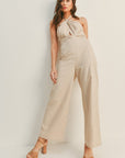 The Yvette Halter Jumpsuit