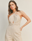The Yvette Halter Jumpsuit