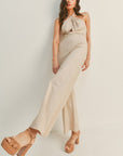 The Yvette Halter Jumpsuit