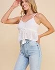The Belle Babydoll Tank