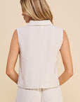 The Aldina Crop Top + Pant Set - Sold Separately