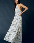 The Devin Spotted Maxi Dress