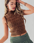 The Sydney Cable Knit Sweater Vest