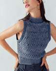 The Sydney Cable Knit Sweater Vest