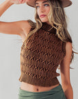 The Sydney Cable Knit Sweater Vest