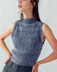 The Sydney Cable Knit Sweater Vest