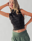The Sydney Cable Knit Sweater Vest