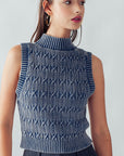 The Sydney Cable Knit Sweater Vest