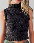 The Sydney Cable Knit Sweater Vest