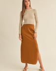 The Anya Dye Wash Top