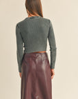 The Anya Dye Wash Top
