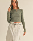 The Anya Dye Wash Top