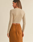 The Anya Dye Wash Top