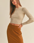 The Anya Dye Wash Top