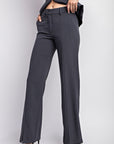 The Stasi Tailored Top + Flare Pants Set - Sold Separately