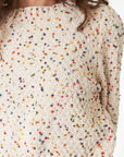 The Remi Confetti Cropped Sweater