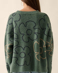 The Grier Floral Sweater