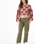 The Cleo Flower Sweater