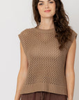 The Elianna Crochet Sweater Top