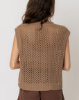 The Elianna Crochet Sweater Top