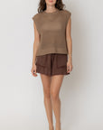 The Elianna Crochet Sweater Top