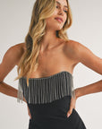 The Monroe Fringe Mini Dress *Runway Exclusive*