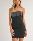 The Monroe Fringe Mini Dress *Runway Exclusive*