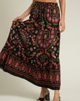 The Fatima Tiered Maxi Skirt