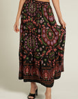 The Fatima Tiered Maxi Skirt