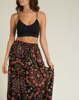 The Fatima Tiered Maxi Skirt