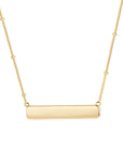 The Natalia Classic Bar Necklace