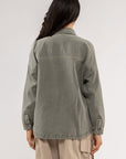 The Calla Vintage Washed Shacket