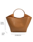 The Terri Tan Vegan Top Handle Bag
