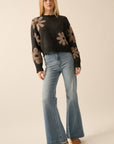 The Cera Daisy Sweater