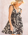 The Randi Ruffle Mini Dress