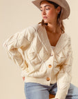 The Lana Textured Cardigan